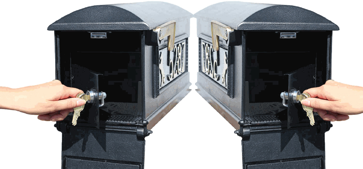 King City Residential Mailboxes With Lock